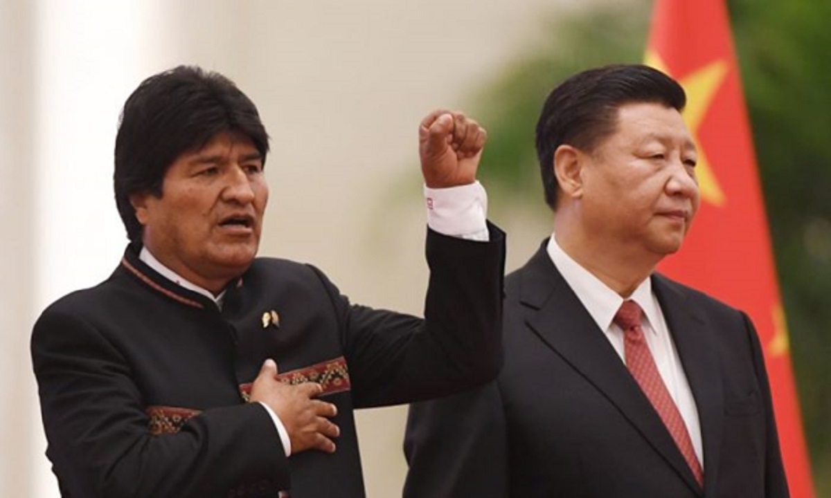 pengaruh cina tiongkok di bolivia era Presiden Bolivia Evo Morales